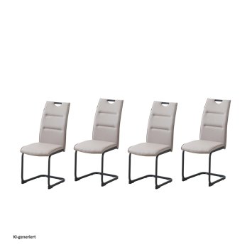 Schwingstuhl DannyC PU Cappuccino