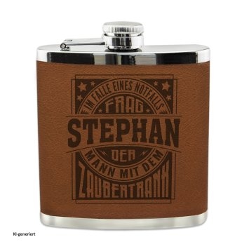 Echter Kerl Flachmann Stephan