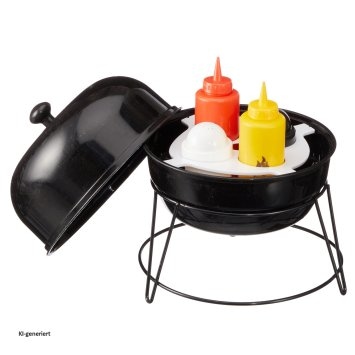 Menagen Set "Kugelgrill"