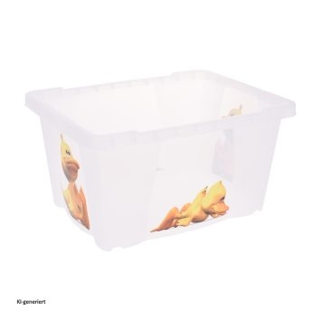 Rollenbox Entenmotiv