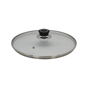 Krüger Glasdeckel Topfdeckel aus der Serie Diamant flach 32cm