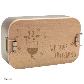 Lunchbox Wildtierfütterung