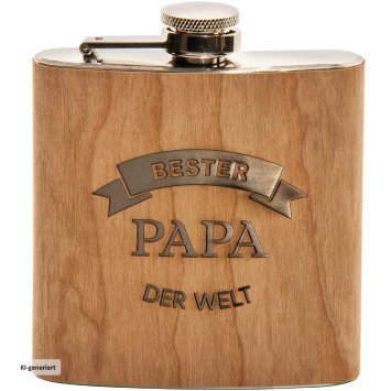 Flachmann Bester Papa der Welt