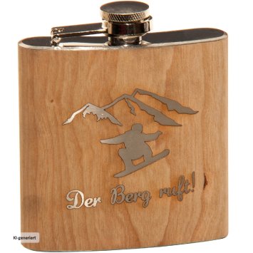 Flachmann Der Berg ruft