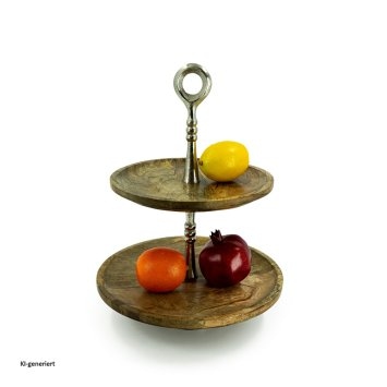 Etagere aus Mangoholz