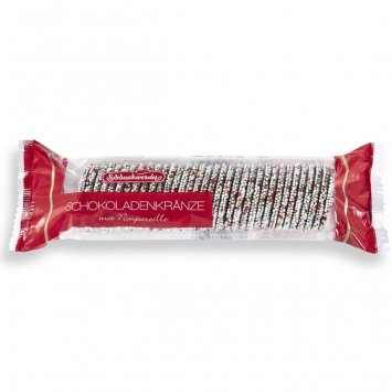 Schluckwerder Schokoladenkränze bunt bestreut mit Nonpareille 200g