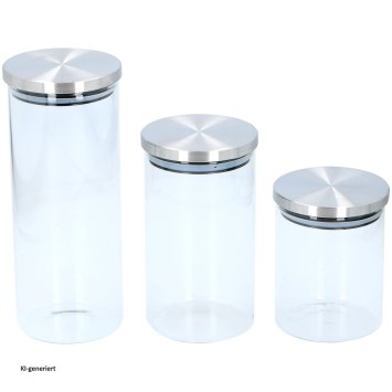 Vorratsgläser Set 3-teilig