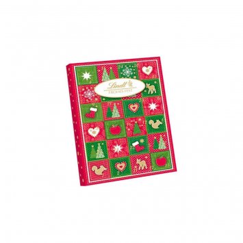 Lindt Mini Tisch Adventskalender Frohes Fest Schokolade 115g 2er Pack