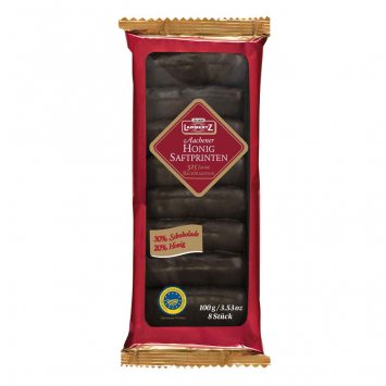 Lambertz Aachener Honig Saftprinten mit Zartbitter Überzug 100g