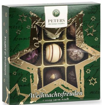 Peters Weihnachtstrüffel Auslese feinste Trüffel Kreation 112g