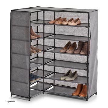 Eckregal Schuhregal