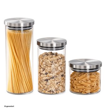 Vorratsgläser Set 3-teilig