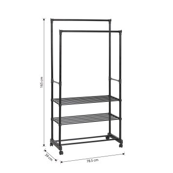 Regal für begehbaren Kleiderschrank Lena