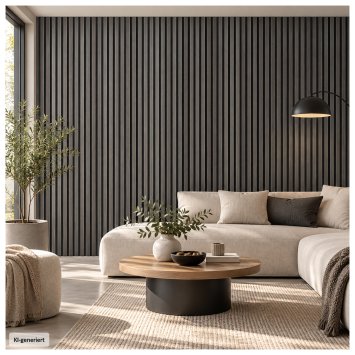 Wandpaneele Akustikpaneele Eiko 2er-Set Eiche grau