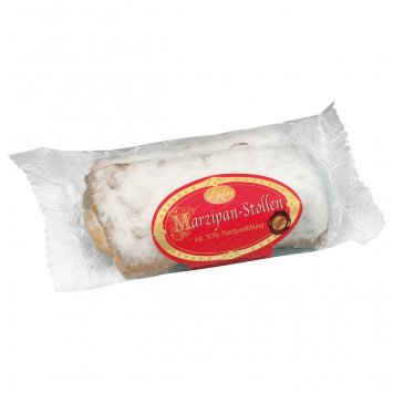 KuchenMeister Mini Marzipan Stollen mit Marzipan Füllung 80g