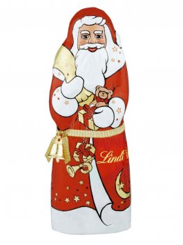 Lindt Weihnachtsmann Hohlfigur aus Alpenmilchschokolade 125g