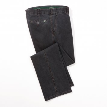 Bügelfreie Jeans,Schwarz,Gr.50