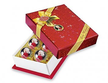 Reber Mozart Kugeln gefüllt mit Pistazie Marzipan 120g 6er Pack