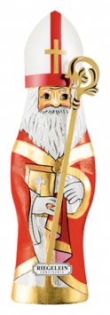 Riegelein St Nikolaus mit Mitra und Bischofsstab aus Vollmilch 140g