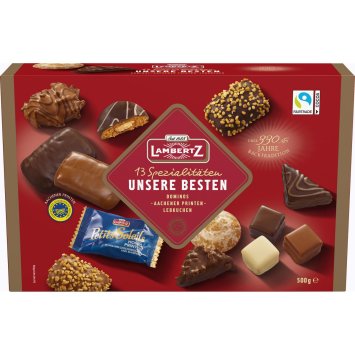 Lambertz Lebkuchenmischung Unsere Besten Dominos Aachener Print 500g