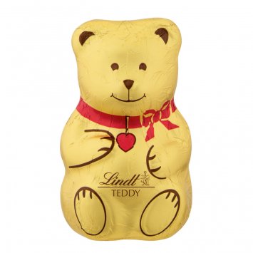 Lindt Schokoladen Teddybär aus Alpenmilchschokolade Hohlfigur 40g