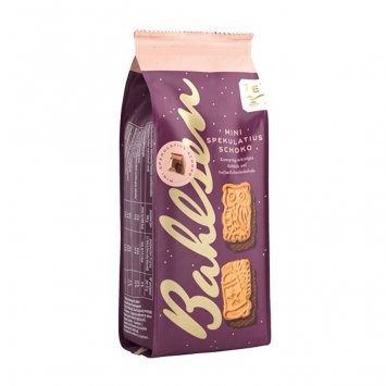 Bahlsen Mini Schoko Spekulatius mit Vollmilchschokolade 200g