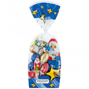 Riegelein Weihnachts Mischtüte aus leckerer Vollmilchschokolade 100g