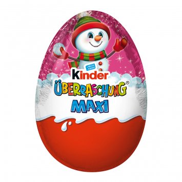 Überraschungs Ei Maxi Schokolade für Mädchen rosa mit Figur 100g