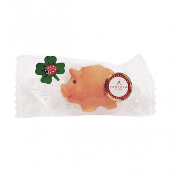 Niederegger Marzipan niedlich drolliges Glücksschweinchen 13g