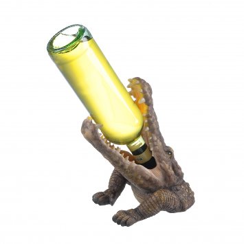 Flaschenhalter Krokodil