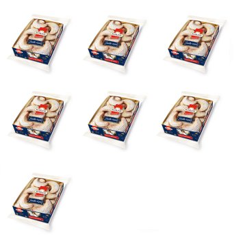 Schulte Vanille Kipferl Muerbegebaeck beste Vanille 150g 7er Pack