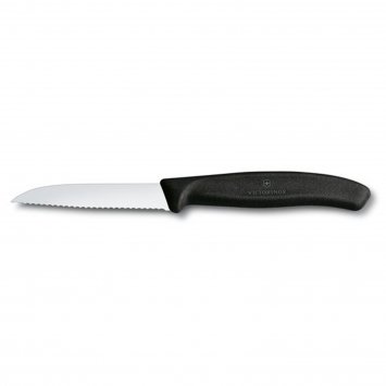 Gemüsemesser mit Wellenschliff