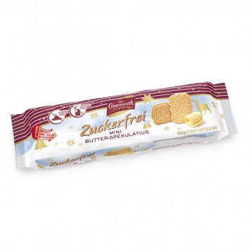 Coppenrath Mini Butter Spekulatius Zucker und Laktosefrei 150g
