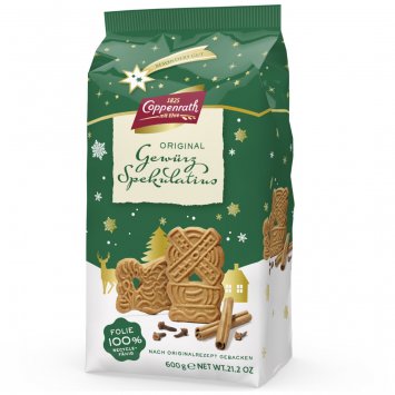 Coppenrath Gewürz Spekulatius würzig klassischer Weihnachtsgenuss 600g