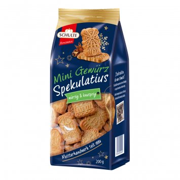 Schulte Mini Gewürz Spekulatius mit weihnachtlichen Gewürzen 200g