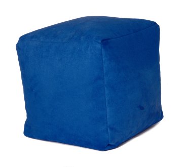 Sitzwürfel Noble Soft royal-blue 40/40/40 cm linke
