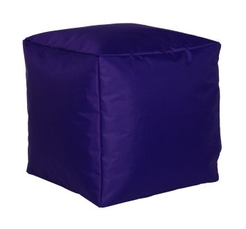 Sitzwürfel Nylon purple 40/40/40 cm linke