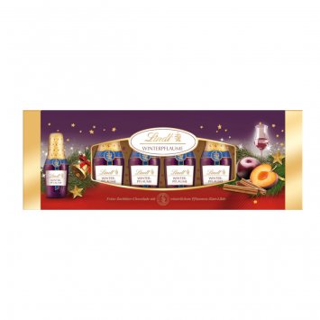 Lindt Winterpflaume Fläschchen mit winterlicher Pflaumenwasser 131g