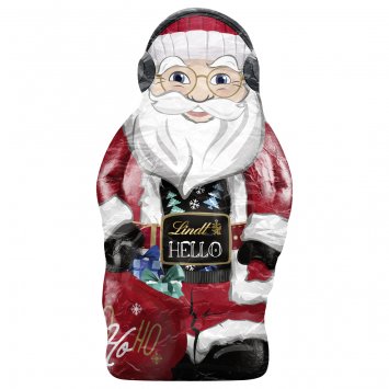Hello Xmas Santa Weihnachtsmann Vollmilch Schokolade vegetarisch 80g