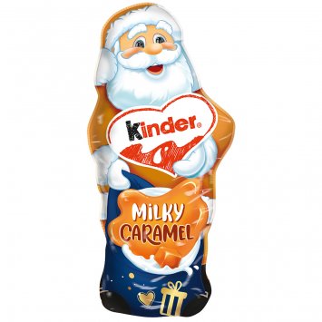 kinder Schokolade Weihnachtsmann Milky Caramel Hohlfigur 110g
