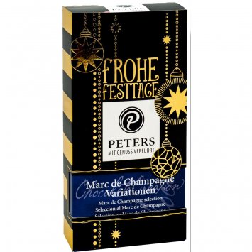 Peters Frohe Festtage Marc de Champagne Trüffel Variationen 100g