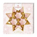 Niederegger Pralinen Sterne Marc de Champagne weisse Schokolade 125g