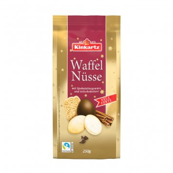 Lambertz Kinkartz Waffelnüsse Spekulatius Vollmilch schokoliert 250g