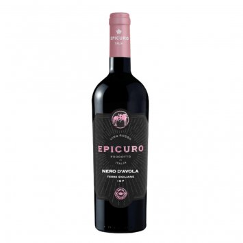 Epicuro Nero d Avola Rotwein mit Pflaume und Schwarzkirsche 750ml