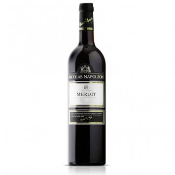 Nicolas Napoleon Merlot Rotwein trocken beerige weich vollmundig 750ml