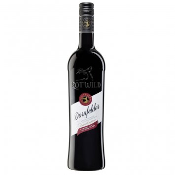 Rotwild Dornfelder lieblich würziger Rheinhessen Rotwein 750ml