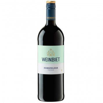 Weinbiet Dornfelder QbA trocken,rot 1000 ml
