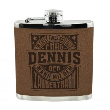 Echter Kerl Flachmann Dennis