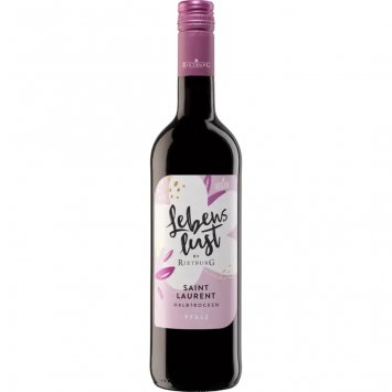 Rietburg Lebenslust Saint Laurent fruchtig würziger Rotwein 750ml