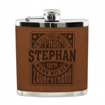 Echter Kerl Flachmann Stephan